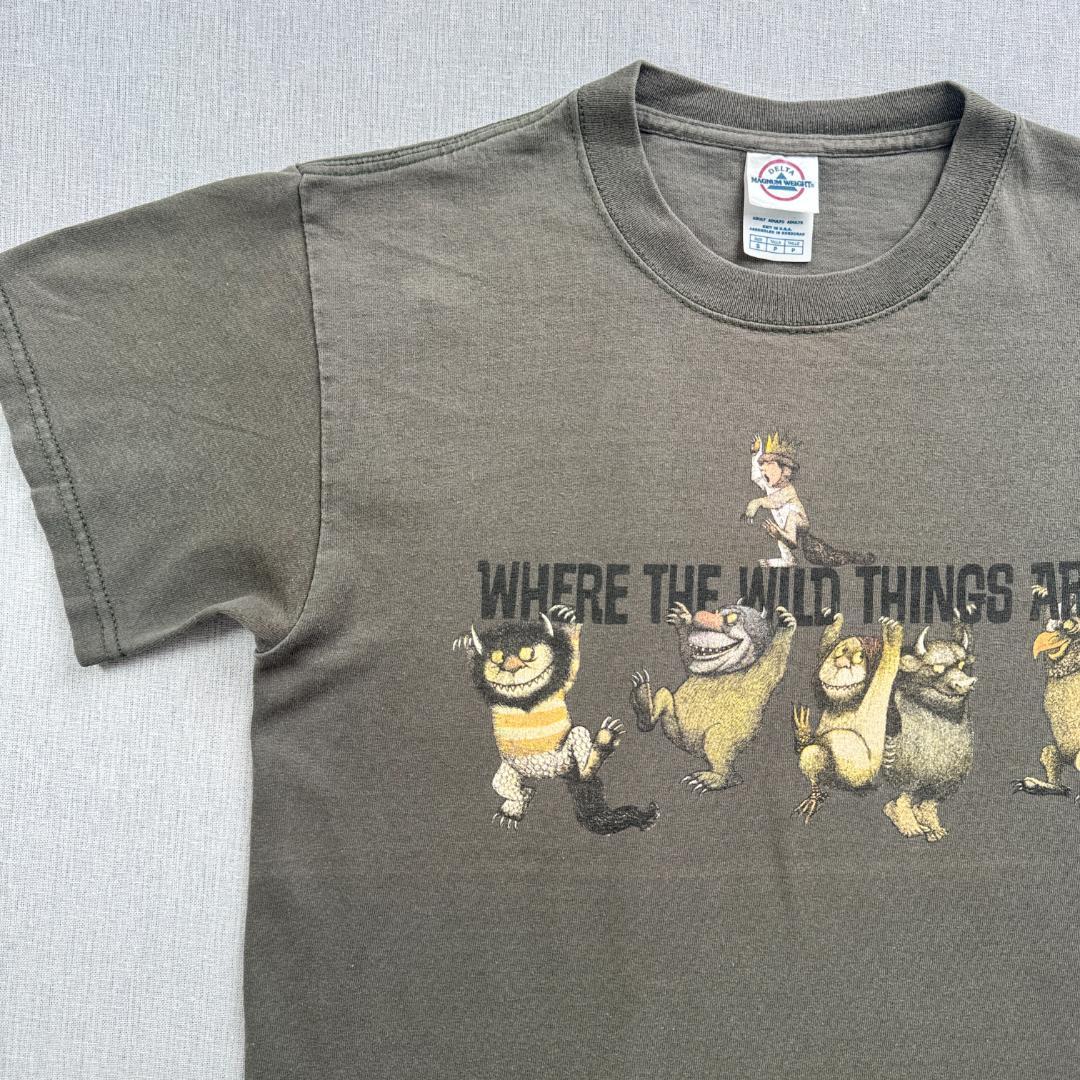90s 00s かいじゅうたちのいるところ Tシャツ カーキ ch-x-2505-006