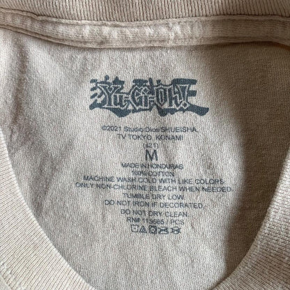 00s 遊戯王 Tシャツ ブルーアイズアルティメットドラゴン 海外公式 ベージュ ch-000031