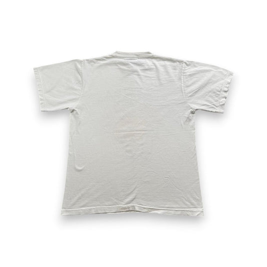 90s 00s アートT Tシャツ 脳内 party 白 a-u-2505-084