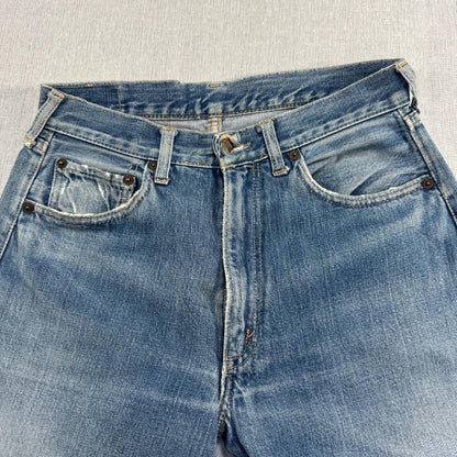 502 501 bigE 66前期 ボタン裏16 Vステッチ 赤耳 pa-00025
