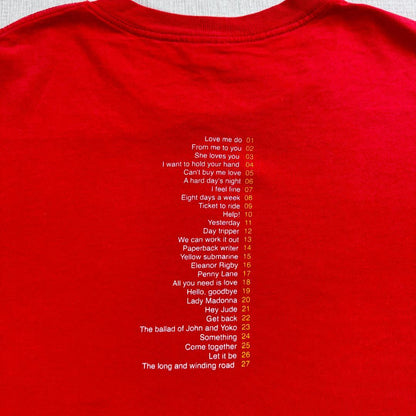 00s ビートルズ THE BEATLES Tシャツ アルバム ba-x-2505-004
