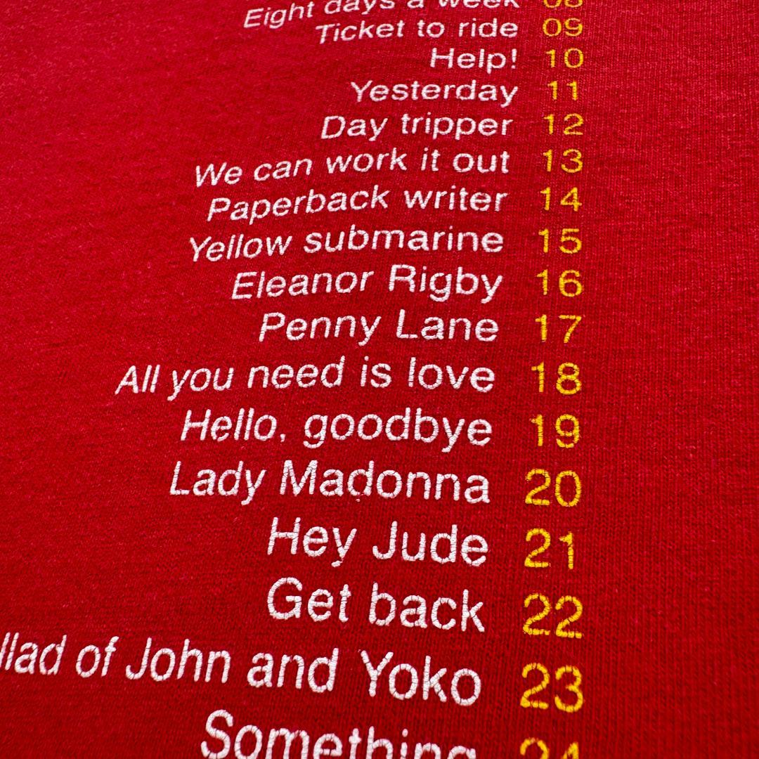 00s ビートルズ THE BEATLES Tシャツ アルバム ba-x-2505-004