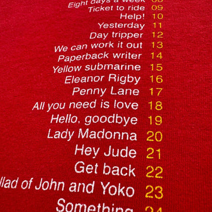 00s ビートルズ THE BEATLES Tシャツ アルバム ba-x-2505-004