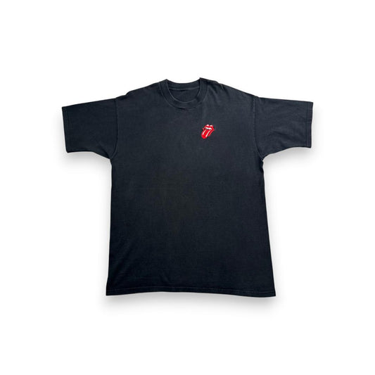 90s ローリングストーンズ 刺繍 Tシャツ 1997 両面 黒 ba-t-2505-018