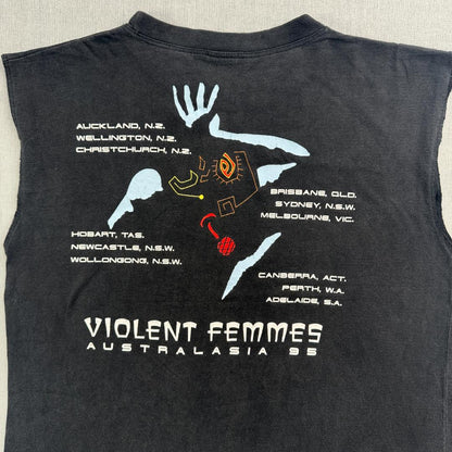 90s VIOLENT FEMMES Tシャツ 黒 XL 94 ba-t-2505-001