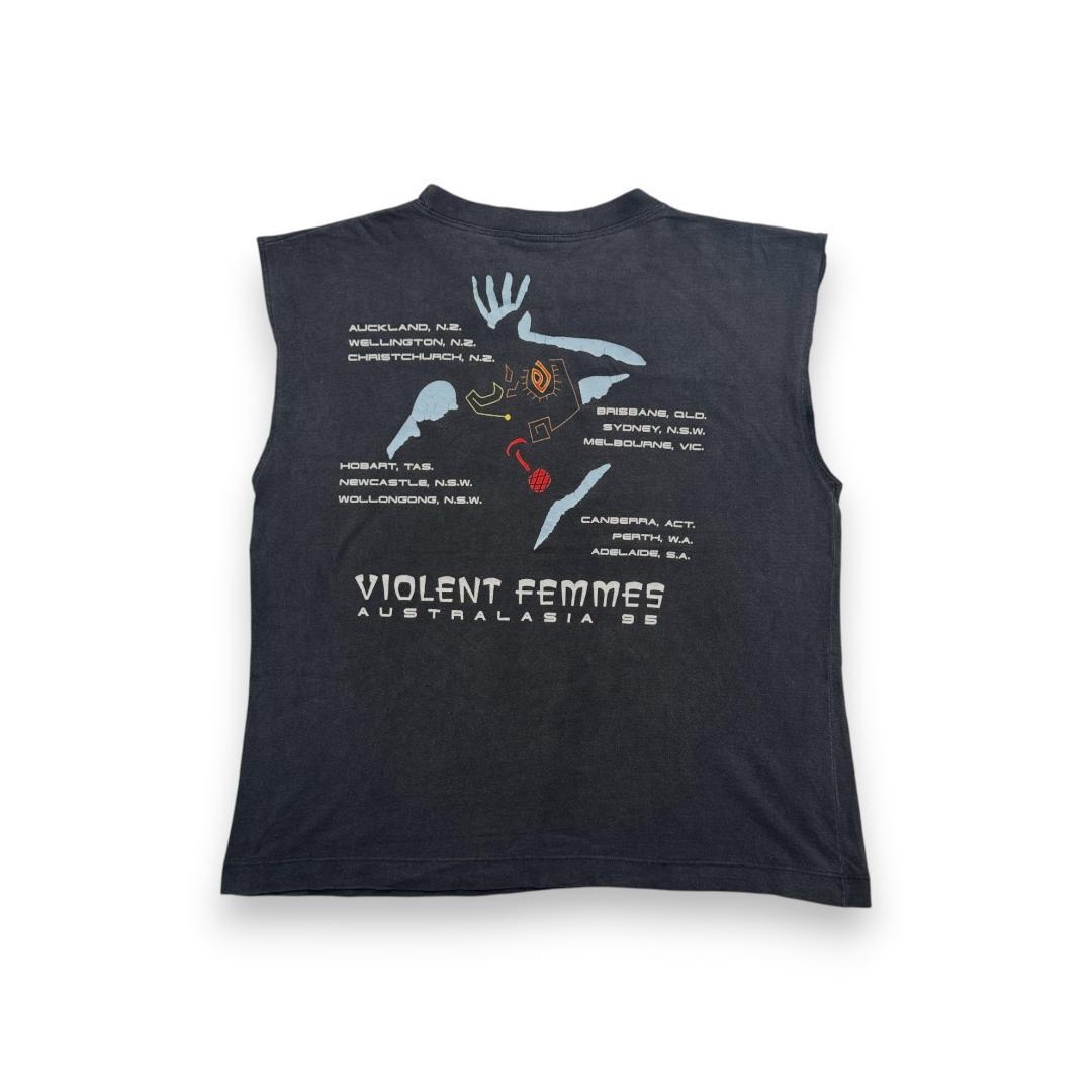 90s VIOLENT FEMMES Tシャツ 黒 XL 94 ba-t-2505-001