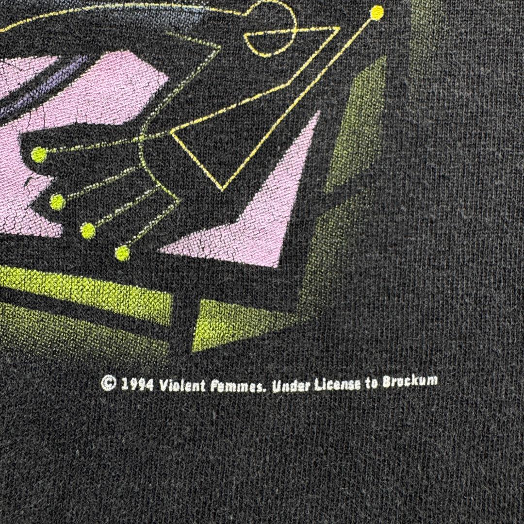 90s VIOLENT FEMMES Tシャツ 黒 XL 94 ba-t-2505-001