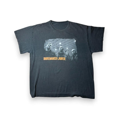 00s ベアネイキッド Barenaked Ladies バンドT Tシャツ 黒 ba-u-2505-004