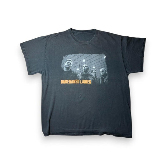00s ベアネイキッド Barenaked Ladies バンドT Tシャツ 黒 ba-u-2505-004