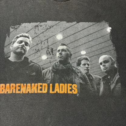 00s ベアネイキッド Barenaked Ladies バンドT Tシャツ 黒 ba-u-2505-004