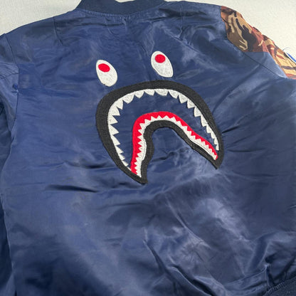 A BATHING APE MA1 20周年 shark シャーク 日本製 XL ja-2603-063