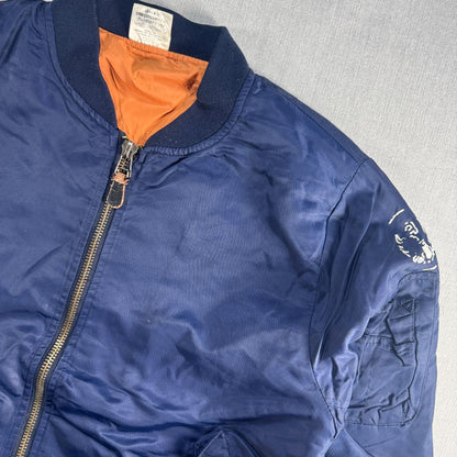 A BATHING APE MA1 20周年 shark シャーク 日本製 XL ja-2603-063