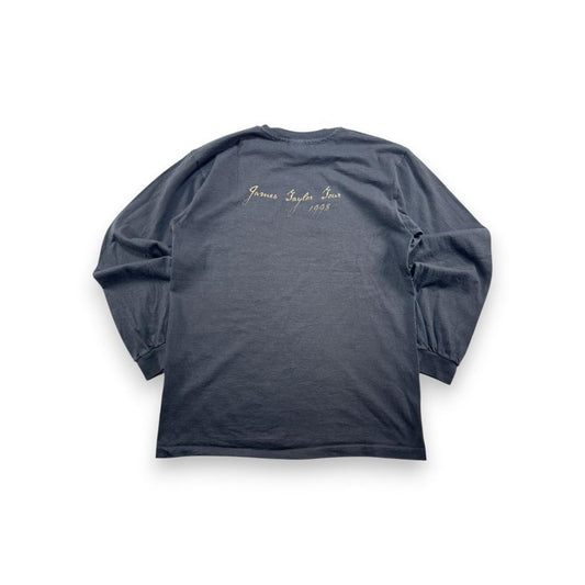 90s ロンT James Taylor Tour 1998 黒 L a-t-2505-012
