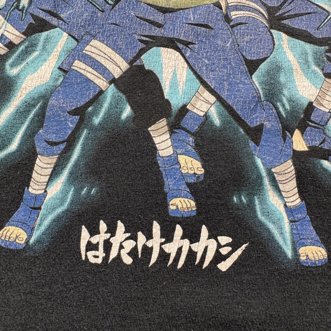 超 最高デザイン ナルト 疾風伝 カカシ 雷切 千鳥 Tシャツ S ch-u-2505-007