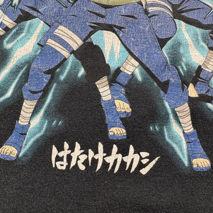 超 最高デザイン ナルト 疾風伝 カカシ 雷切 千鳥 Tシャツ S ch-u-2505-007