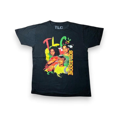TLC ラップT バンT Tシャツ R&B 黒 ba-u-2505-011