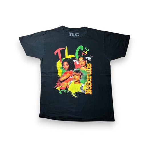 TLC ラップT バンT Tシャツ R&B 黒 ba-u-2505-011