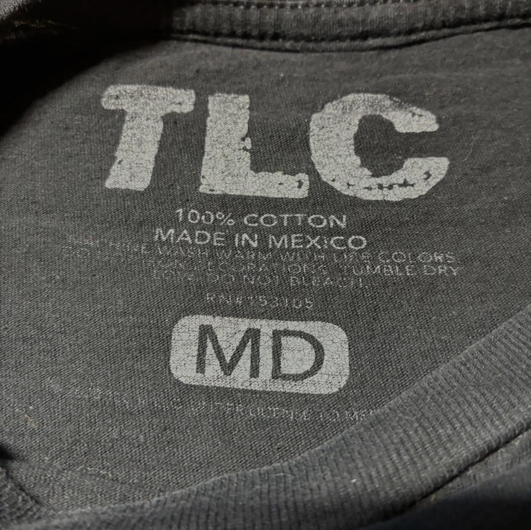 TLC ラップT バンT Tシャツ R&B 黒 ba-u-2505-011