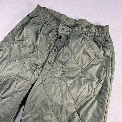 70s 80s CWU-9p キルティング ライナーパンツ 米軍実物 USA製 pa-2603-001
