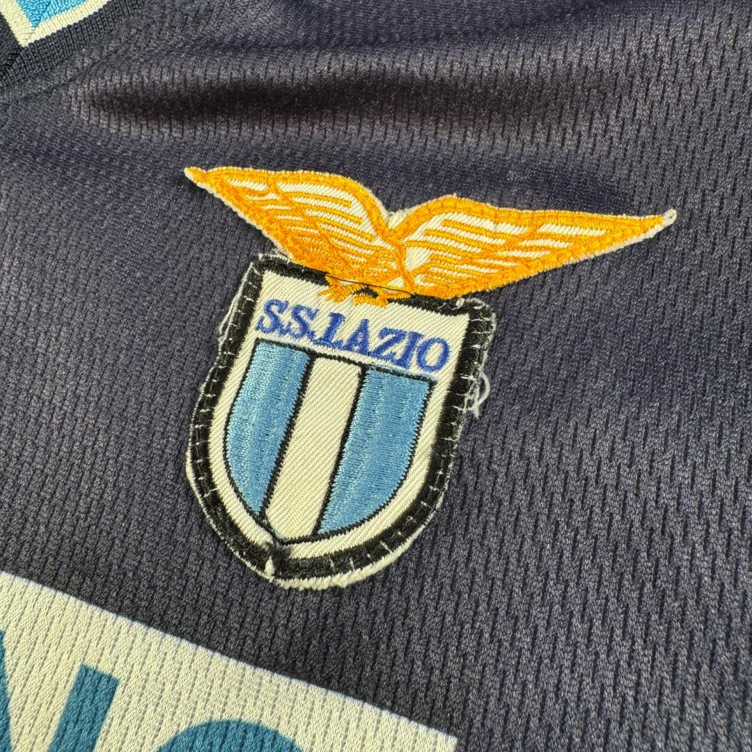 セリエA ラツィオ ユニフォーム サッカー ゲームシャツ ネイビー br-000012