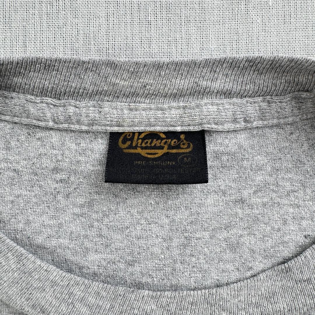 00s シンプソンズ ソファ グレー USA製 M Tシャツ ch-u-2505-075