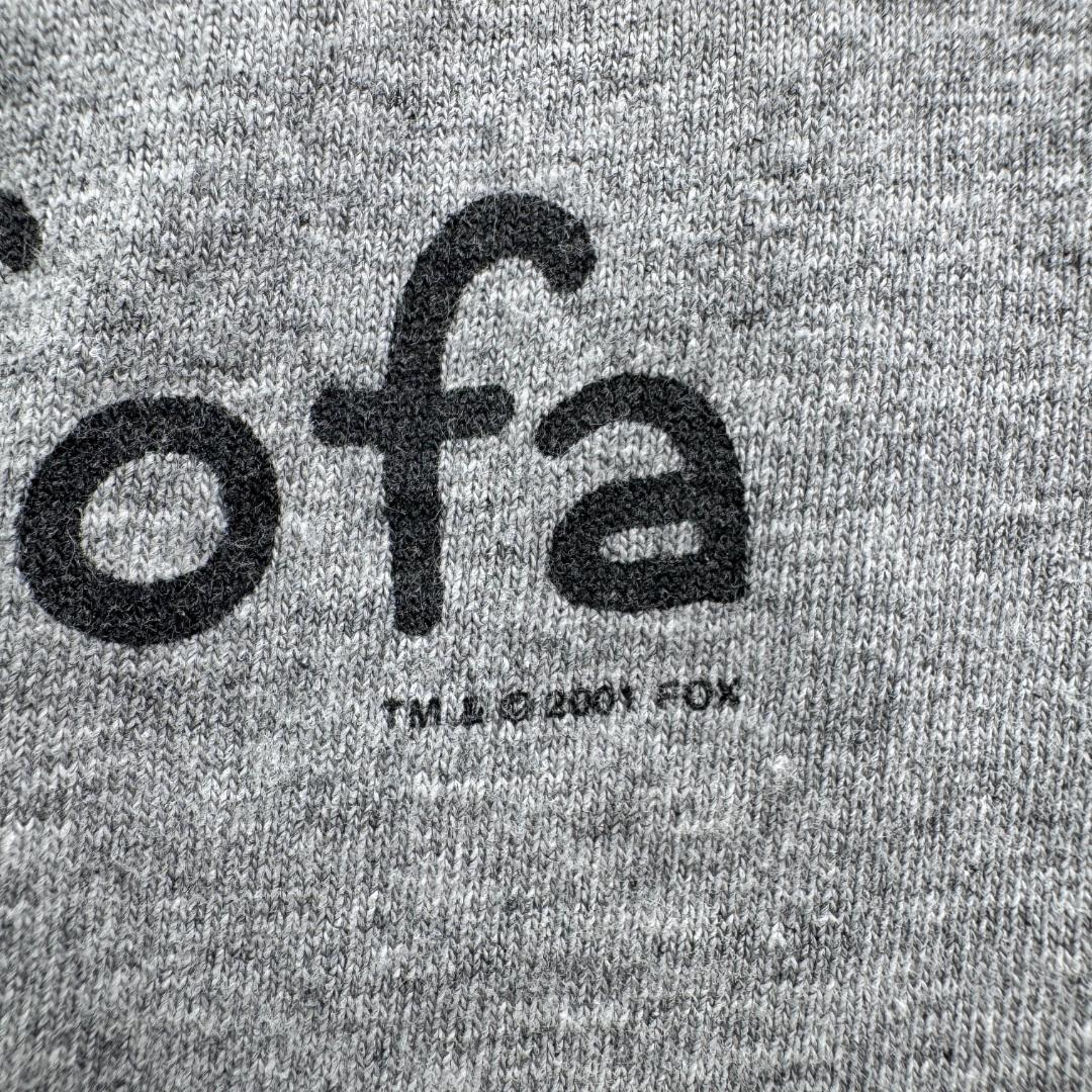 00s シンプソンズ ソファ グレー USA製 M Tシャツ ch-u-2505-075