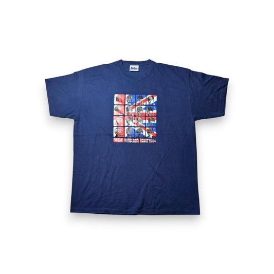 00s BEATLES ビートルズ ネイビー Tシャツ 2XL ba-u-2505-054
