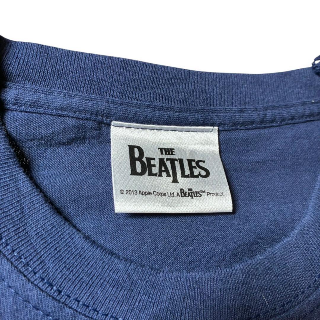 00s BEATLES ビートルズ ネイビー Tシャツ 2XL ba-u-2505-054