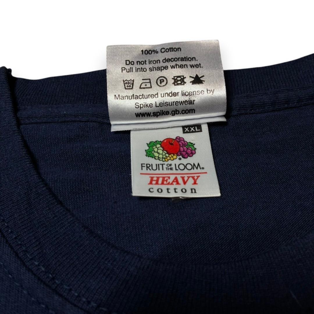 00s BEATLES ビートルズ ネイビー Tシャツ 2XL ba-u-2505-054