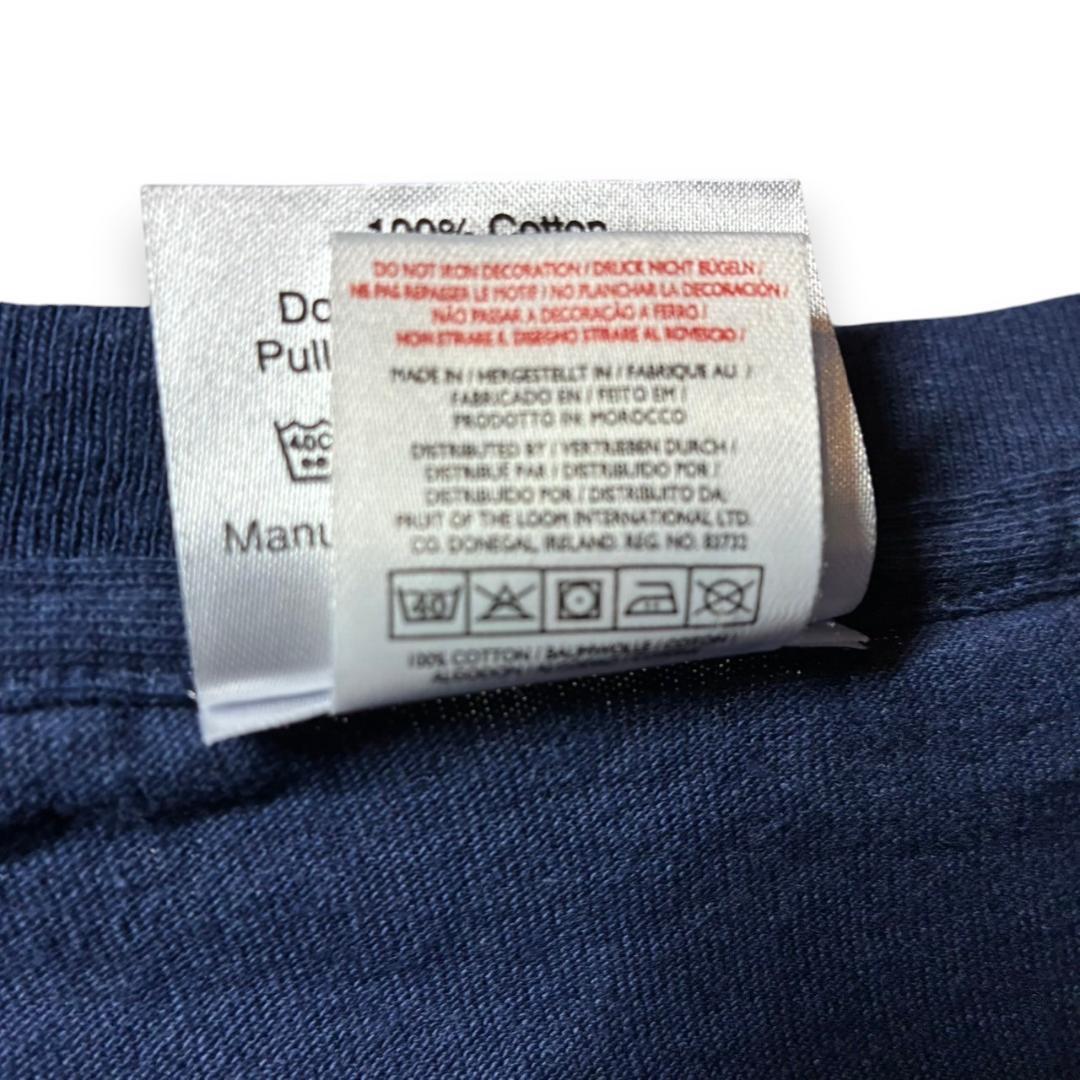 00s BEATLES ビートルズ ネイビー Tシャツ 2XL ba-u-2505-054