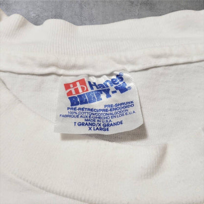 90s USA製 prague  アート 犬 デザイン Hanes XL a-000037