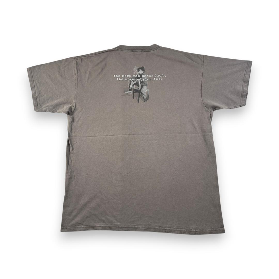 00s ボブマーリー Tシャツ ZION 2001 レゲエ ラップT ba-000048