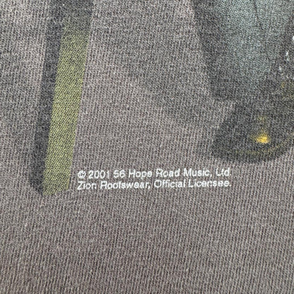 00s ボブマーリー Tシャツ ZION 2001 レゲエ ラップT ba-000048