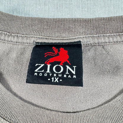 00s ボブマーリー Tシャツ ZION 2001 レゲエ ラップT ba-000048