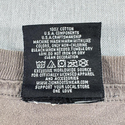 00s ボブマーリー Tシャツ ZION 2001 レゲエ ラップT ba-000048