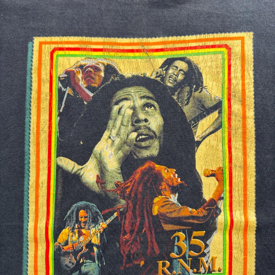 90s ボブマーリー Bob Marley Tシャツ バンT レゲエ ba-t-2505-012