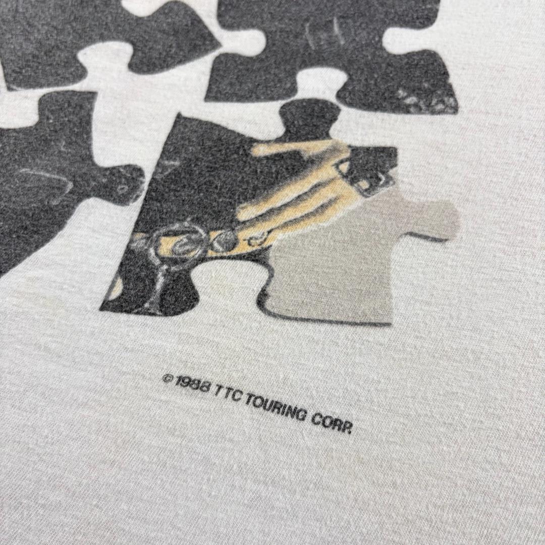 80s マイケルジャクソン Tシャツ パズル ツアー BAD ba-000028