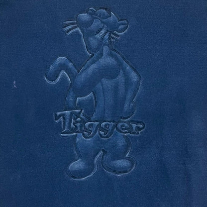 90s ティガー ディズニー Tシャツ USA製 ネイビー d-u-2505-007