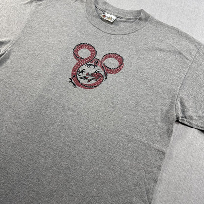00s ディズニー ドラゴン 龍 ミッキー Tシャツ d-000031
