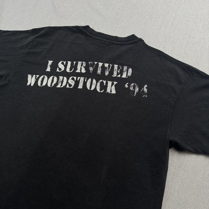 90s WOOD STOCK 1994 ウッドストック XL 黒 ba-t-2505-019