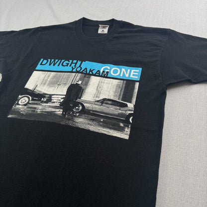 90s Dwight Yoakam バンT Tシャツ USA製 L ba-u-2505-036