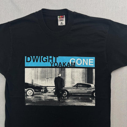 90s Dwight Yoakam バンT Tシャツ USA製 L ba-u-2505-036