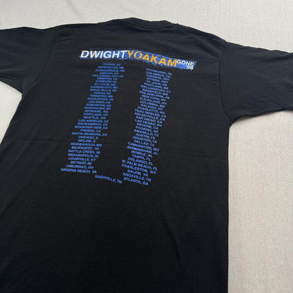90s Dwight Yoakam バンT Tシャツ USA製 L ba-u-2505-036