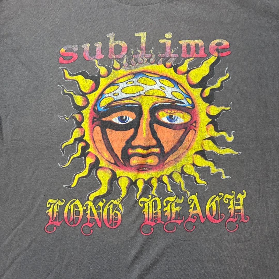 00s SUBLIME サブライム long beach バンドT グレー XL ba-u-2505-053