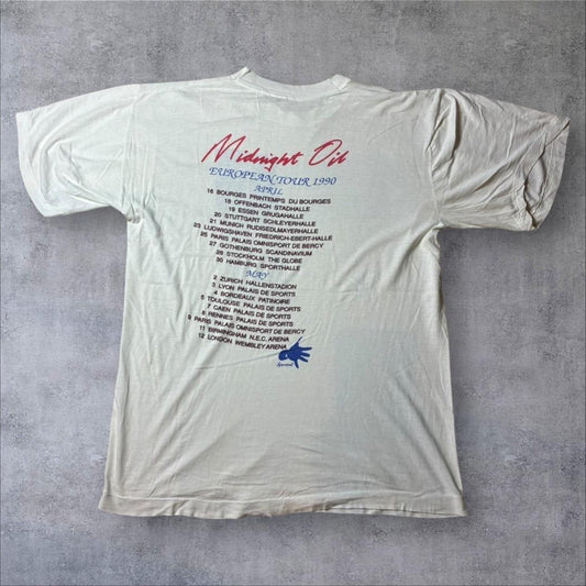 90s Midnight Oil Tシャツ ミッドナイトオイル ba-u-2505-096