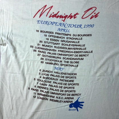 90s Midnight Oil Tシャツ ミッドナイトオイル ba-u-2505-096