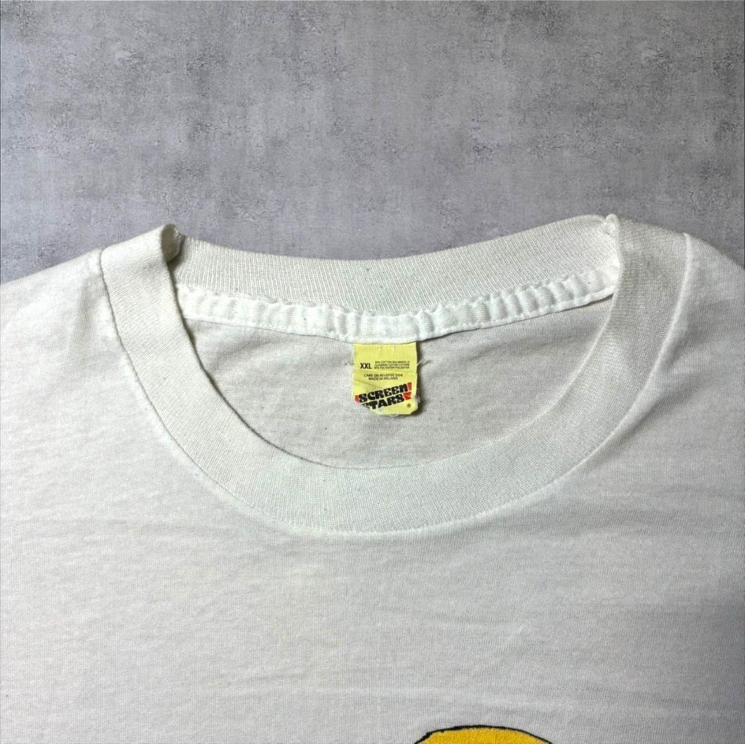 80s 90s 盲導犬  子犬 アニマルT アートT スクリーンスターズ ホワイト 2XL a-u-2505-075