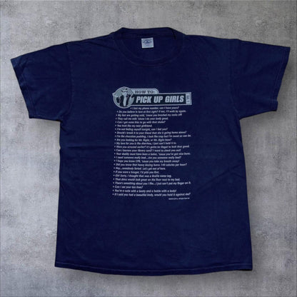 00s ジョーク エロT ネタ USA ギャグT ネイビー o-000005