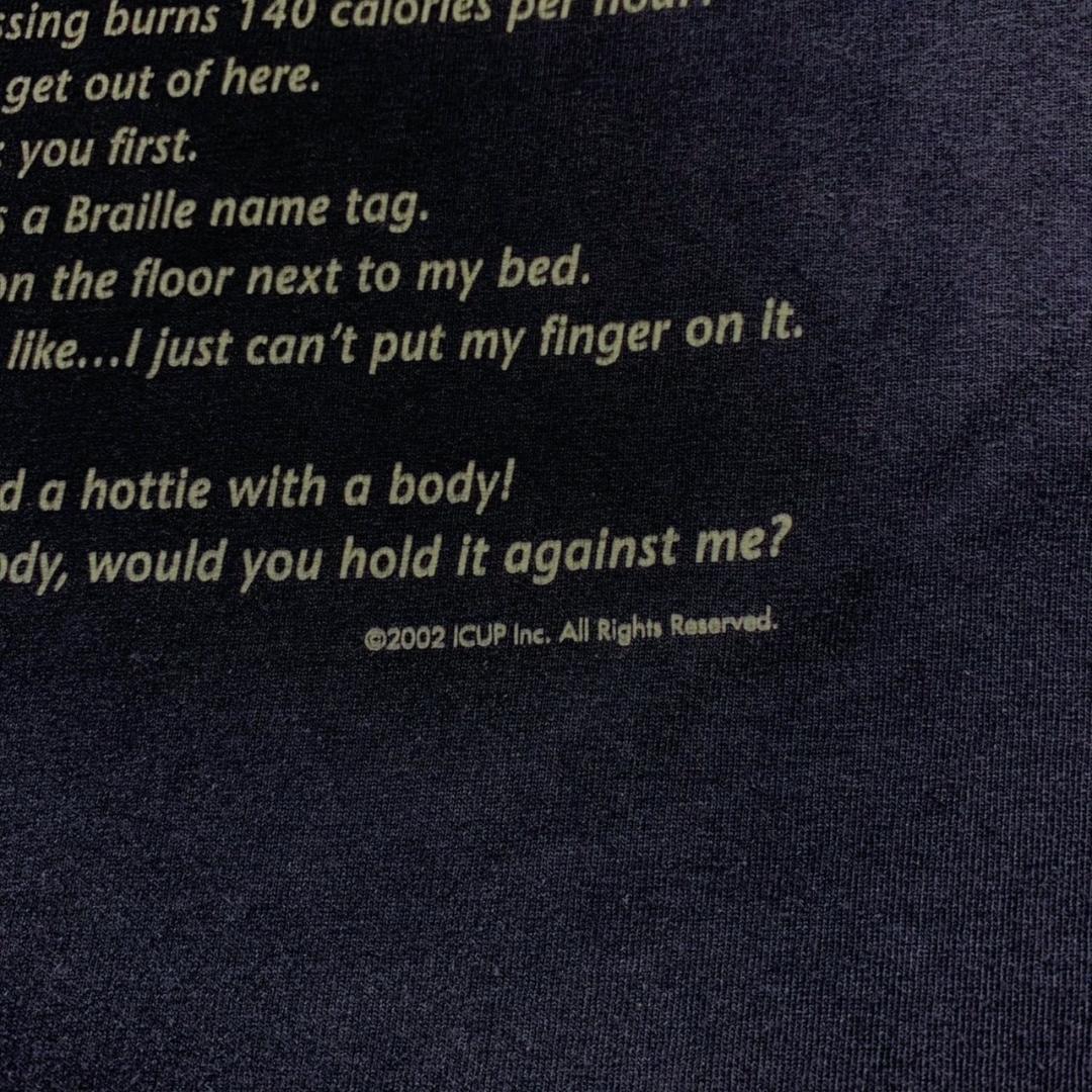 00s ジョーク エロT ネタ USA ギャグT ネイビー o-000005