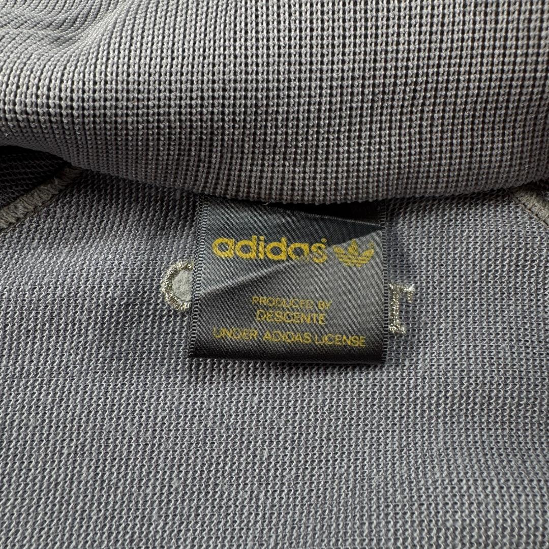 90s adidas アディダス トラックジャケット 紫 ツヤあり デサント製 ja-2603-051